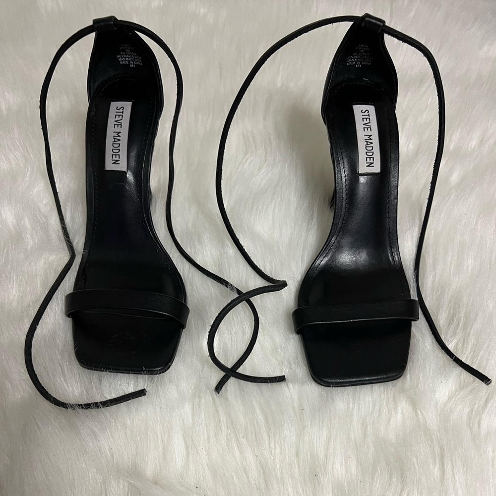 Steve Madden Black High Heels Size 8